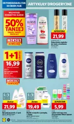 Gazetka promocyjna Lidl - GAZETKA - Gazetka - ważna od 19.06 do 19.06.2024 - strona 48 - produkty: Mydło w płynie, Elseve, Top, Gra, Dove, Mydło, Nivea, Lakier