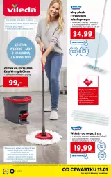 Gazetka promocyjna Lidl - GAZETKA - Gazetka - ważna od 16.01 do 16.01.2022 - strona 22 - produkty: Teleskop, Sok, Noż, Mop, Surf, Narożnik, Wiadro, Fa