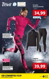 Gazetka promocyjna Lidl - GAZETKA - Gazetka - ważna od 16.01 do 16.01.2022 - strona 27 - produkty: Gin, Kosz, Koszulka, Legginsy