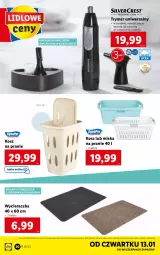 Gazetka promocyjna Lidl - GAZETKA - Gazetka - ważna od 16.01 do 16.01.2022 - strona 30 - produkty: Wycieraczka, Kosz, Ogrzewanie, Bateria, Miska, Szczoteczka
