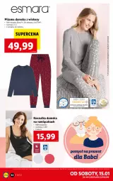 Gazetka promocyjna Lidl - GAZETKA - Gazetka - ważna od 16.01 do 16.01.2022 - strona 42 - produkty: Kosz, Koszulka, Moda, Piżama