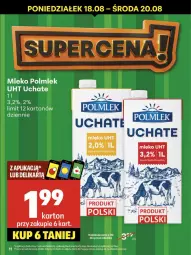 Gazetka promocyjna Delikatesy Centrum - Franczyza DC33 Czwartek - Gazetka - ważna od 20.08 do 20.08.2025 - strona 11 - produkty: Rum, POLMLEK, Mleko