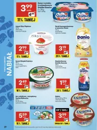 Gazetka promocyjna Delikatesy Centrum - Franczyza DC33 Czwartek - Gazetka - ważna od 20.08 do 20.08.2025 - strona 29 - produkty: Serek wiejski, Ser, Gra, Danone, Favita, Piątnica, Jogurt, Mlekovita, Serek homogenizowany, Sałat, Serek, Napój mleczny, Danio, Delma, Deser, Napój, Mleko, Fa