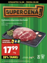 Gazetka promocyjna Delikatesy Centrum - Franczyza DC33 Czwartek - Gazetka - ważna od 20.08 do 20.08.2025 - strona 3 - produkty: Rum, Karkówka wieprzowa