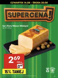 Gazetka promocyjna Delikatesy Centrum - Franczyza DC33 Czwartek - Gazetka - ważna od 20.08 do 20.08.2025 - strona 6 - produkty: Ser, Złoty Mazur, Fa