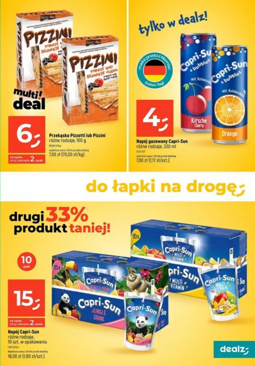 Gazetka promocyjna Dealz - ważna 26.10 do 01.11.2023 - strona 16 - produkty: Napój, Napój gazowany, Zott