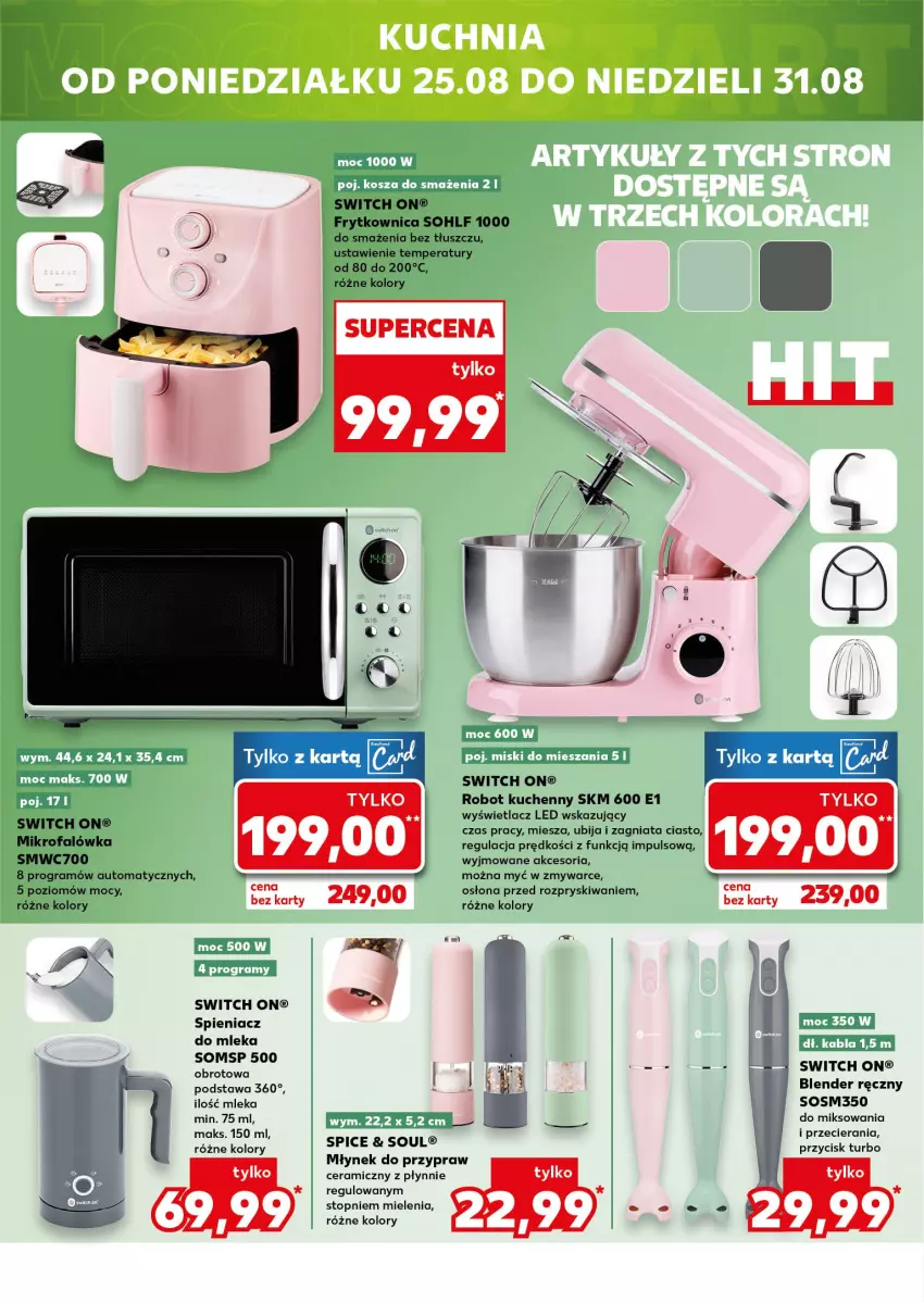 Gazetka promocyjna Kaufland - Kaufland - ważna 21.08 do 27.08.2025 - strona 16 - produkty: Blender, Blender ręczny, Fa, Gra, Młynek, Robot, Sos, Top