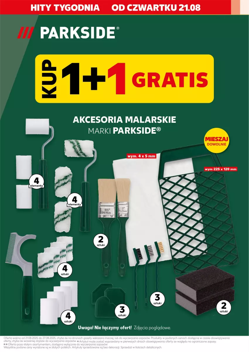 Gazetka promocyjna Kaufland - Kaufland - ważna 21.08 do 27.08.2025 - strona 3 - produkty: Parkside, Waga