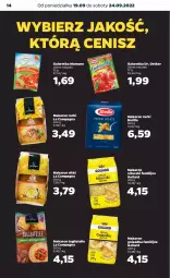 Gazetka promocyjna Netto - Artykuły spożywcze - Gazetka - ważna od 24.09 do 24.09.2022 - strona 14 - produkty: Makaron, Goliard, Dr. Oetker, Tagliatelle, Galaretka, Rurki, Barilla, Gala, Fa