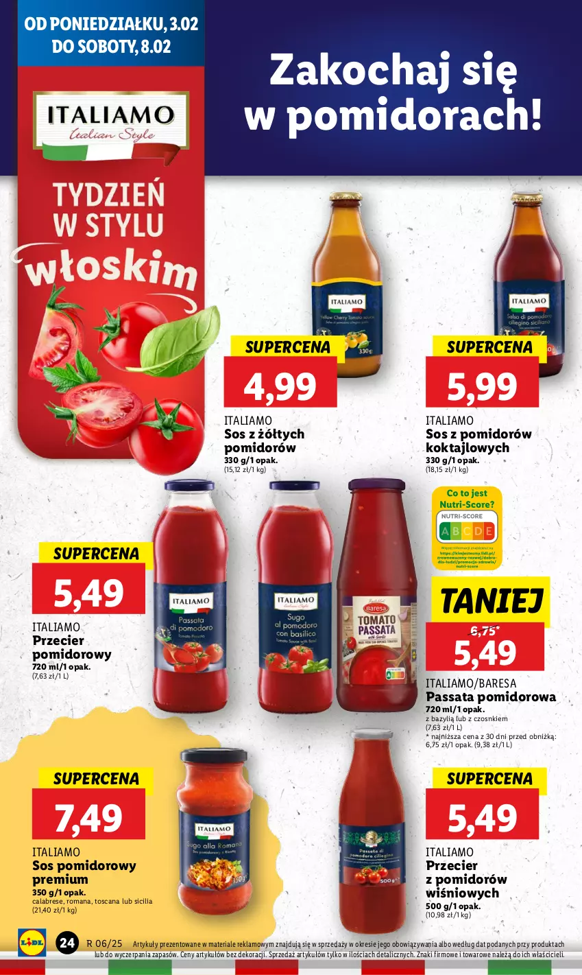 Gazetka promocyjna Lidl - GAZETKA - ważna 03.02 do 05.02.2025 - strona 26 - produkty: Bazyl, Koc, Sos, Sos pomidorowy