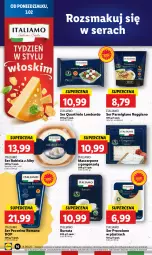 Gazetka promocyjna Lidl - GAZETKA - Gazetka - ważna od 05.02 do 05.02.2025 - strona 18 - produkty: Ser, Burrata, Mascarpone, Pecorino