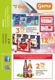 Gazetka promocyjna Gama - Gazetka Gama - Gazetka - ważna od 02.02 do 02.02.2024 - strona 1 - produkty: Piwa, Piwo, Piec, Gra, O nas, Tyskie, Czekolada, Fa