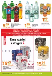 Gazetka promocyjna Gama - Gazetka Gama - Gazetka - ważna od 02.02 do 02.02.2024 - strona 10 - produkty: Piwa, Piwo, Piec, Gra, 7up, Pepsi max, Mirinda, Pepsi, Woda, Napój, Kozel