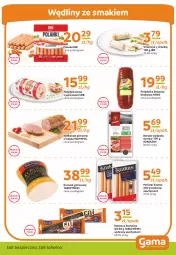 Gazetka promocyjna Gama - Gazetka Gama - Gazetka - ważna od 02.02 do 02.02.2024 - strona 3 - produkty: Piec, Kurczak, Polędwica, Krakus, Warzywa, Sok, Gra, Sokołów, Kurczak gotowany, Parówki, Tarczyński, Boczek, Basia, Kabanos, Lanki