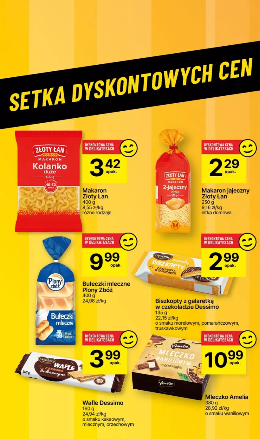 Gazetka promocyjna Delikatesy Centrum - NOWA GAZETKA Delikatesy Centrum od 14 grudnia! 14-26.12.2023 - ważna 14.12 do 26.12.2023 - strona 54 - produkty: Biszkopty, Bułeczki, Bułeczki mleczne, Gala, Kakao, Makaron, Mleczko, Wafle