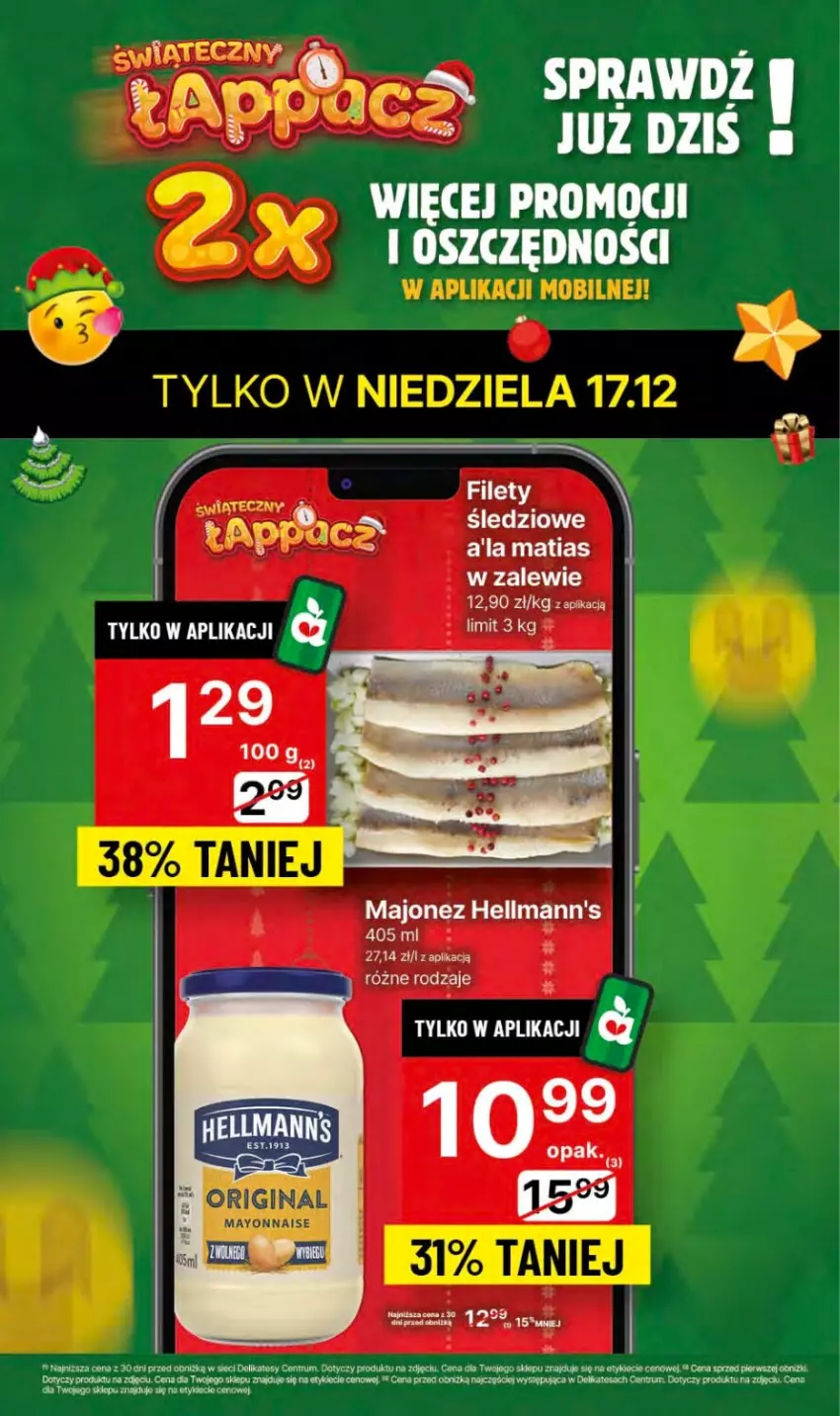 Gazetka promocyjna Delikatesy Centrum - NOWA GAZETKA Delikatesy Centrum od 14 grudnia! 14-26.12.2023 - ważna 14.12 do 26.12.2023 - strona 9 - produkty: Majonez, Rum