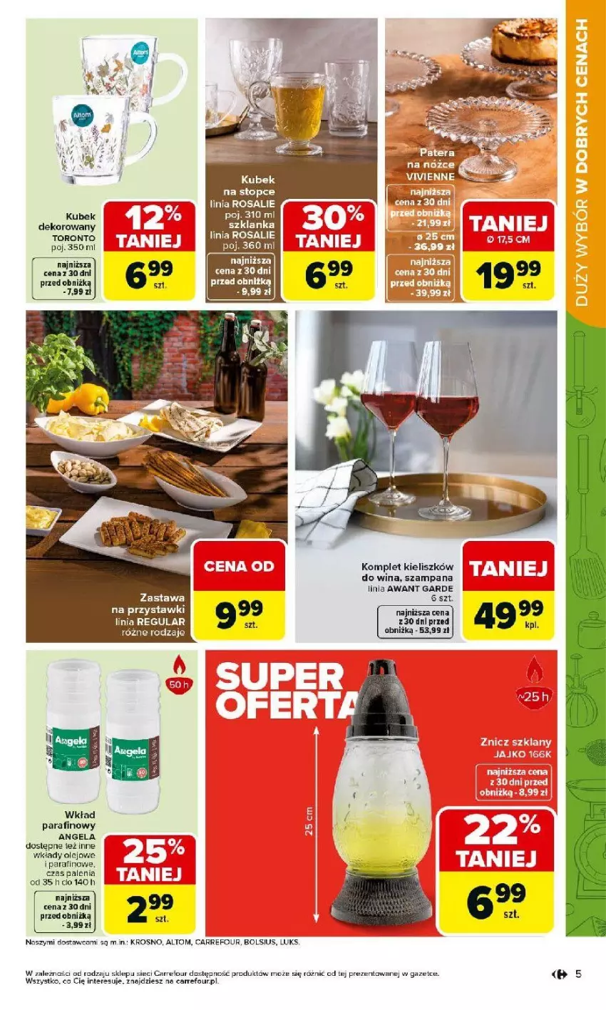 Gazetka promocyjna Carrefour - Gazetka Łap super okazje od poniedziałku! - ważna 30.03 do 11.04.2026 - strona 5 - produkty: Kubek, LG, Olej