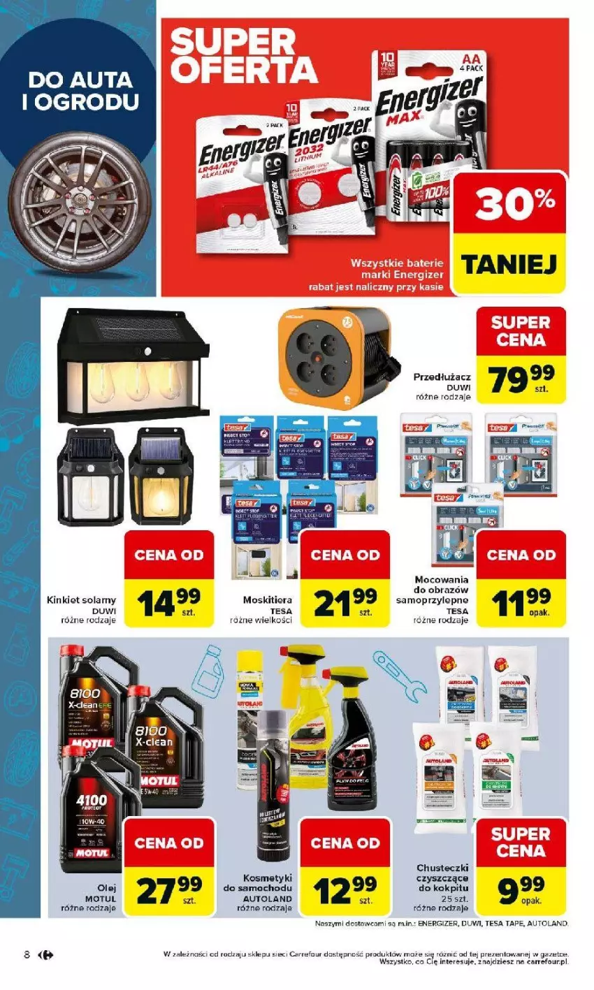 Gazetka promocyjna Carrefour - Gazetka Łap super okazje od poniedziałku! - ważna 30.03 do 11.04.2026 - strona 8 - produkty: Chusteczki, Fa, LG, Mop, Obraz, Olej