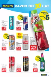 Gazetka promocyjna Makro - Oferta dla Twojego biznesu - oferta z alkoholem - Gazetka - ważna od 04.03 do 04.03.2024 - strona 17 - produkty: Piwo, Top, Red Bull, Ananas, Tyskie, Warka, Tatra, Lack, Tymbark, Mango, Napój