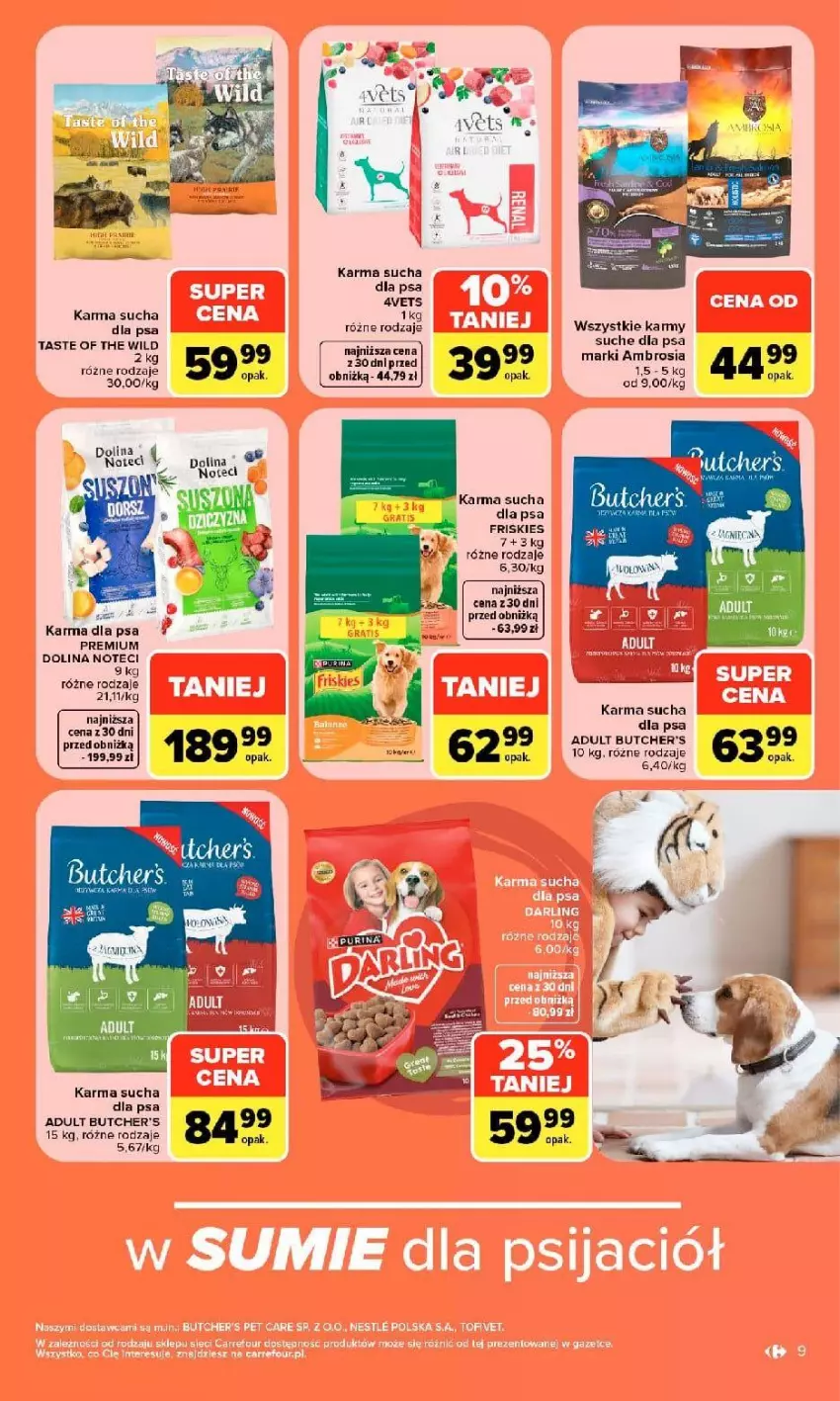Gazetka promocyjna Carrefour - Gazetka Carrefour, Market w SUMIE pupilove - ważna 14.09 do 26.09.2026 - strona 11 - produkty: Butcher's, Friskies, HP, Pesto