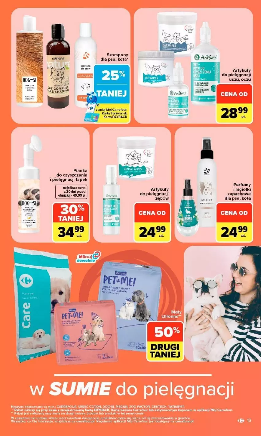 Gazetka promocyjna Carrefour - Gazetka Carrefour, Market w SUMIE pupilove - ważna 14.09 do 26.09.2026 - strona 15 - produkty: Fa, Gra, Perfum, Pianka do czyszczenia, Szampon