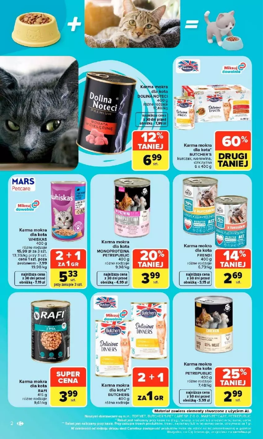 Gazetka promocyjna Carrefour - Gazetka Carrefour, Market w SUMIE pupilove - ważna 14.09 do 26.09.2026 - strona 4 - produkty: Whiskas