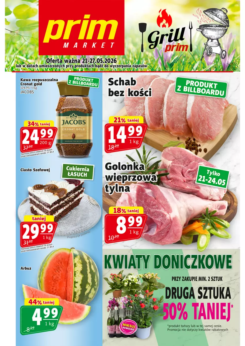 Gazetka promocyjna Prim Market - ważna 21.05 do 27.05.2026 - strona 1 - produkty: Kawa, Kawa rozpuszczalna