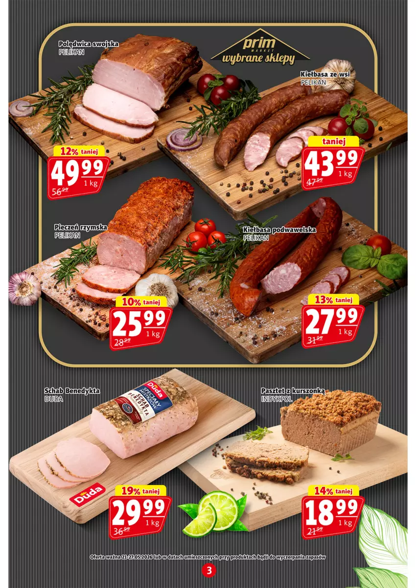 Gazetka promocyjna Prim Market - ważna 21.05 do 27.05.2026 - strona 3 - produkty: Wawel