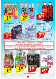 Gazetka promocyjna Prim Market - Gazetka - ważna od 27.05 do 27.05.2026 - strona 7 - produkty: Piwa, Piwo, Piec, Gin, Gra, Primavera, Heineken, Coca-Cola, Napój gazowany, Prima, Tymbark, Kubuś Waterrr, Woda niegazowana, Kubuś, Napój niegazowany, Woda, Napój, Kozel