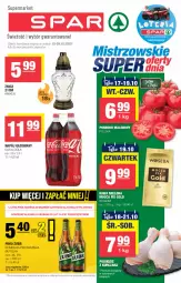 Gazetka promocyjna Spar - Spar - Gazetka - ważna od 25.10 do 25.10.2023 - strona 1 - produkty: Piwo, Kurczak, Kawa mielona, Kawa, Coca-Cola, Napój gazowany, Znicz, Mocca Fix Gold, Woseba, Napój, Podudzie z kurczaka