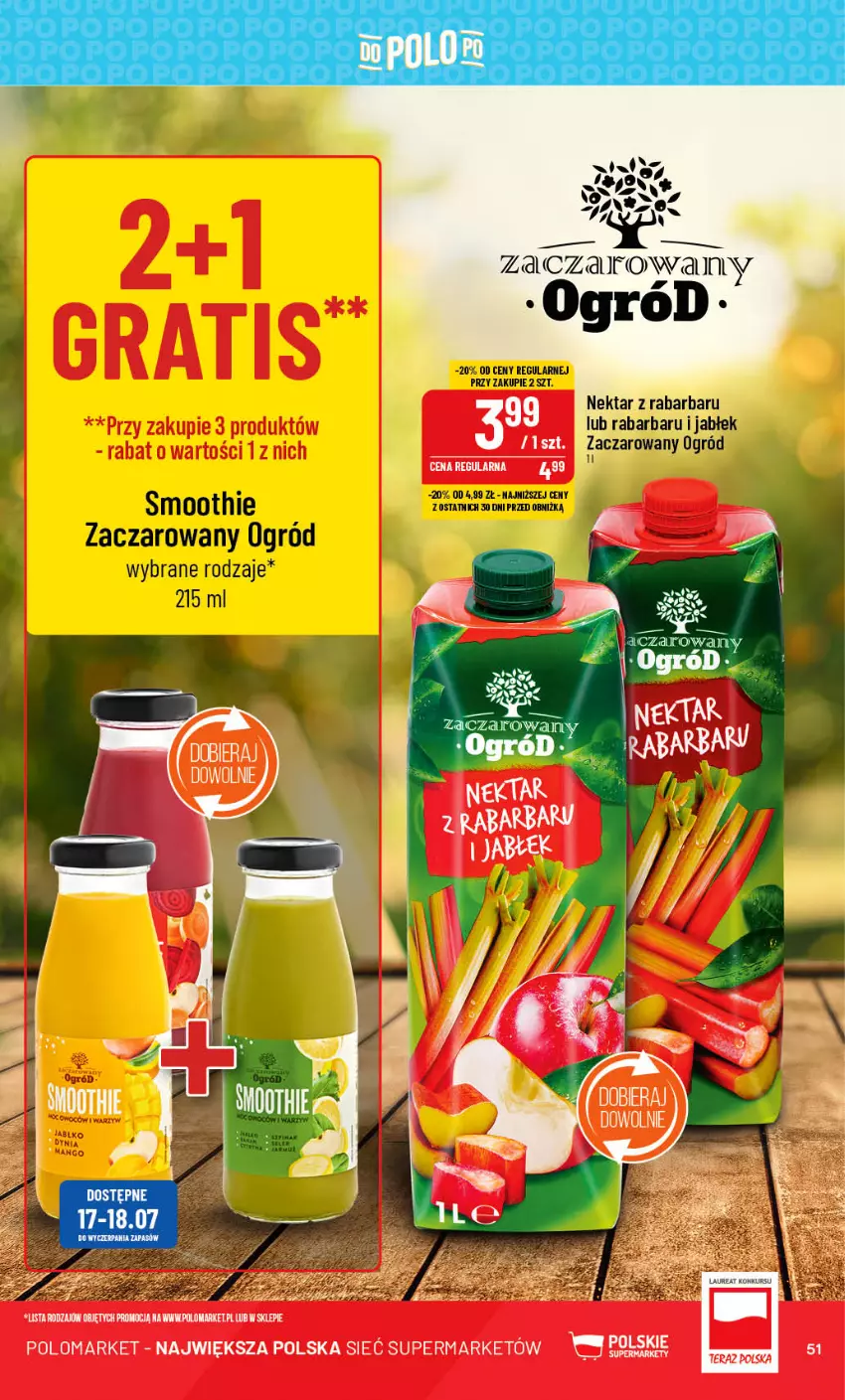 Gazetka promocyjna PoloMarket - Gazetka pomocyjna - ważna 12.07 do 18.07.2023 - strona 51 - produkty: Nektar, Ogród, Top