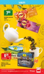 Gazetka promocyjna PoloMarket - Gazetka pomocyjna - Gazetka - ważna od 18.07 do 18.07.2023 - strona 43 - produkty: Earl Grey, Herbata czarna, Laur, Lipton, Herbata