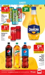 Gazetka promocyjna PoloMarket - Gazetka pomocyjna - Gazetka - ważna od 18.07 do 18.07.2023 - strona 49 - produkty: Gin, Pepsi max, Mirinda, Coca-Cola, Laur, Pepsi, Schweppes, Napój gazowany, Sprite, Mango, Napój, Fa