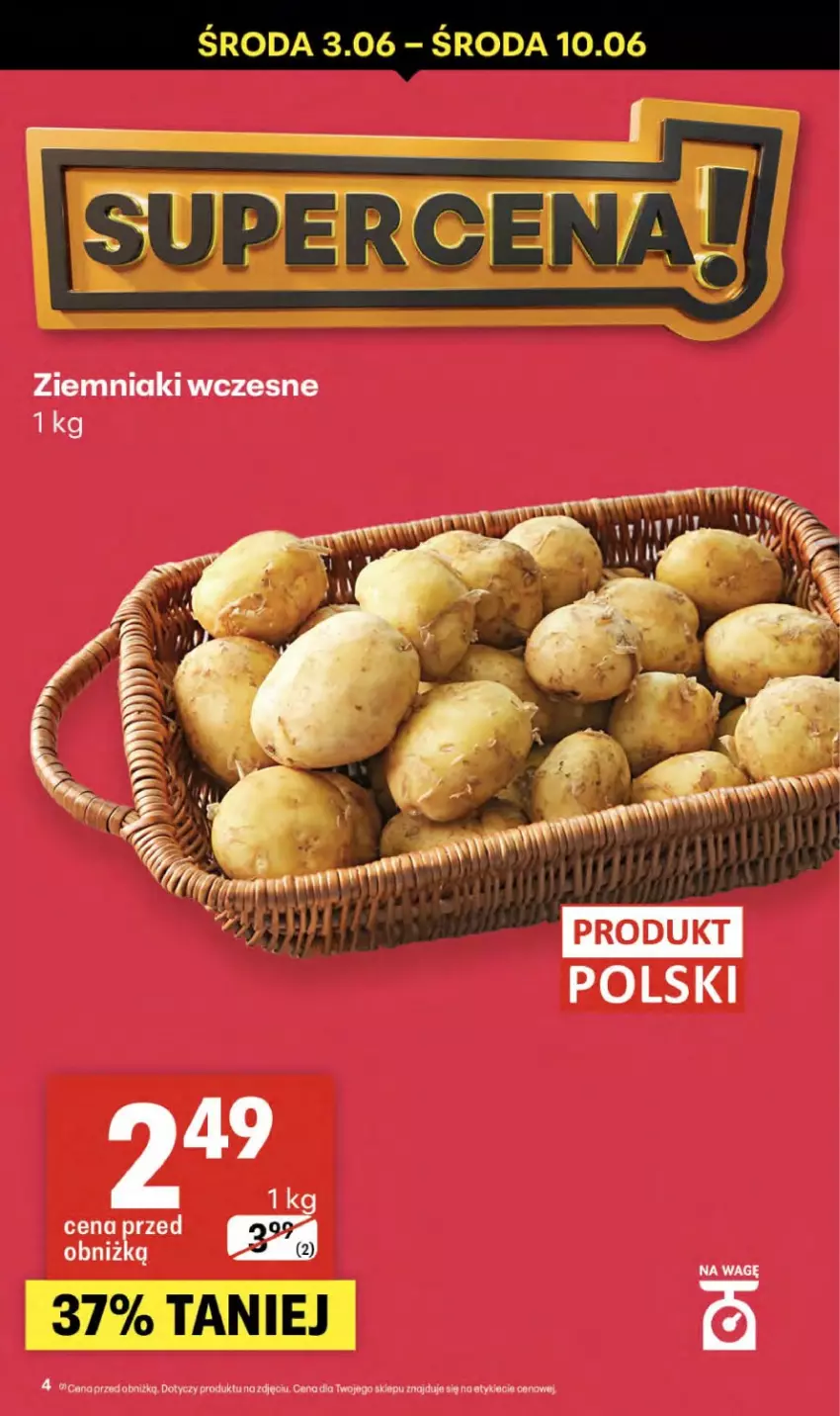 Gazetka promocyjna Delikatesy Centrum - Franczyza DC23 Czwartek - ważna 03.06 do 10.06.2026 - strona 4 - produkty: Ziemniaki