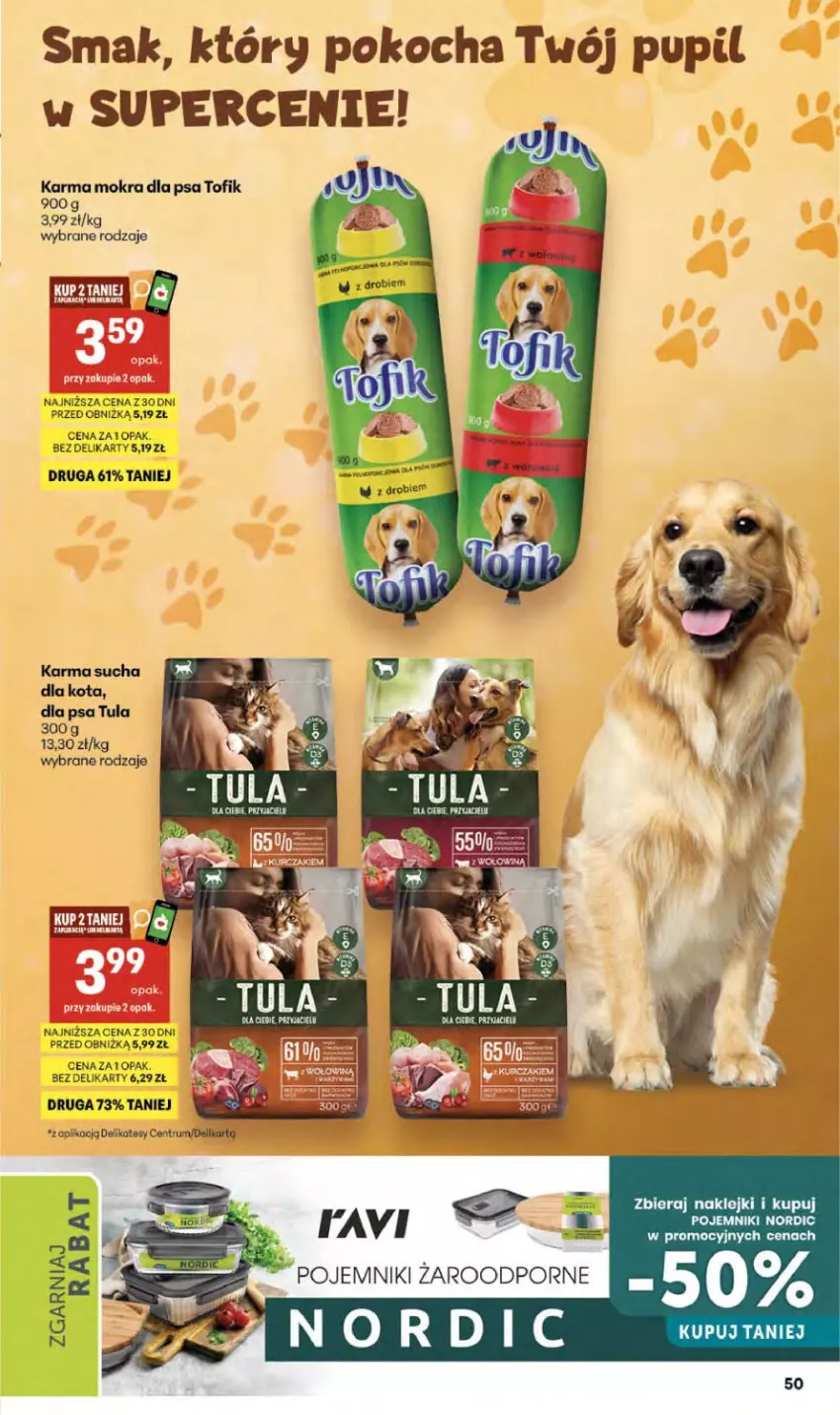 Gazetka promocyjna Delikatesy Centrum - Franczyza DC23 Czwartek - ważna 03.06 do 10.06.2026 - strona 50 - produkty: Klej, Koc, Pojemnik