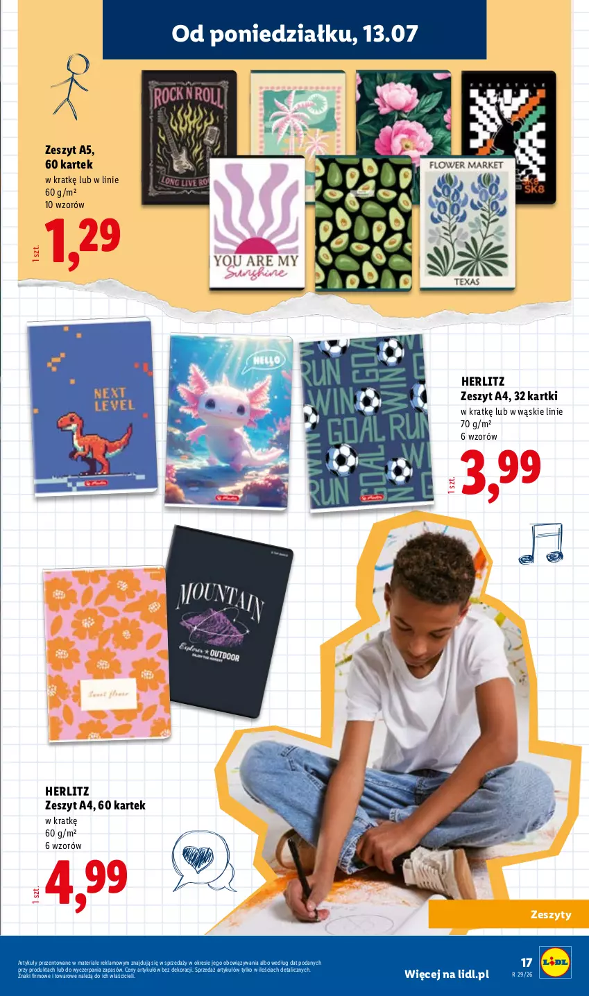 Gazetka promocyjna Lidl - Kompletna wyprawka w megacenach - ważna 11.07 do 31.07.2026 - strona 17