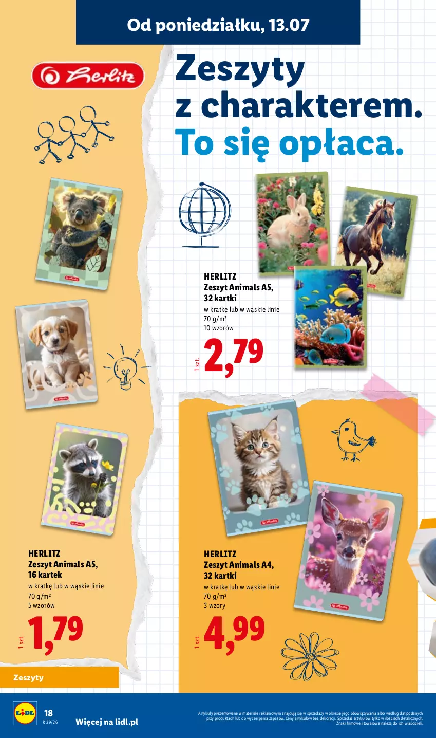 Gazetka promocyjna Lidl - Kompletna wyprawka w megacenach - ważna 11.07 do 31.07.2026 - strona 18