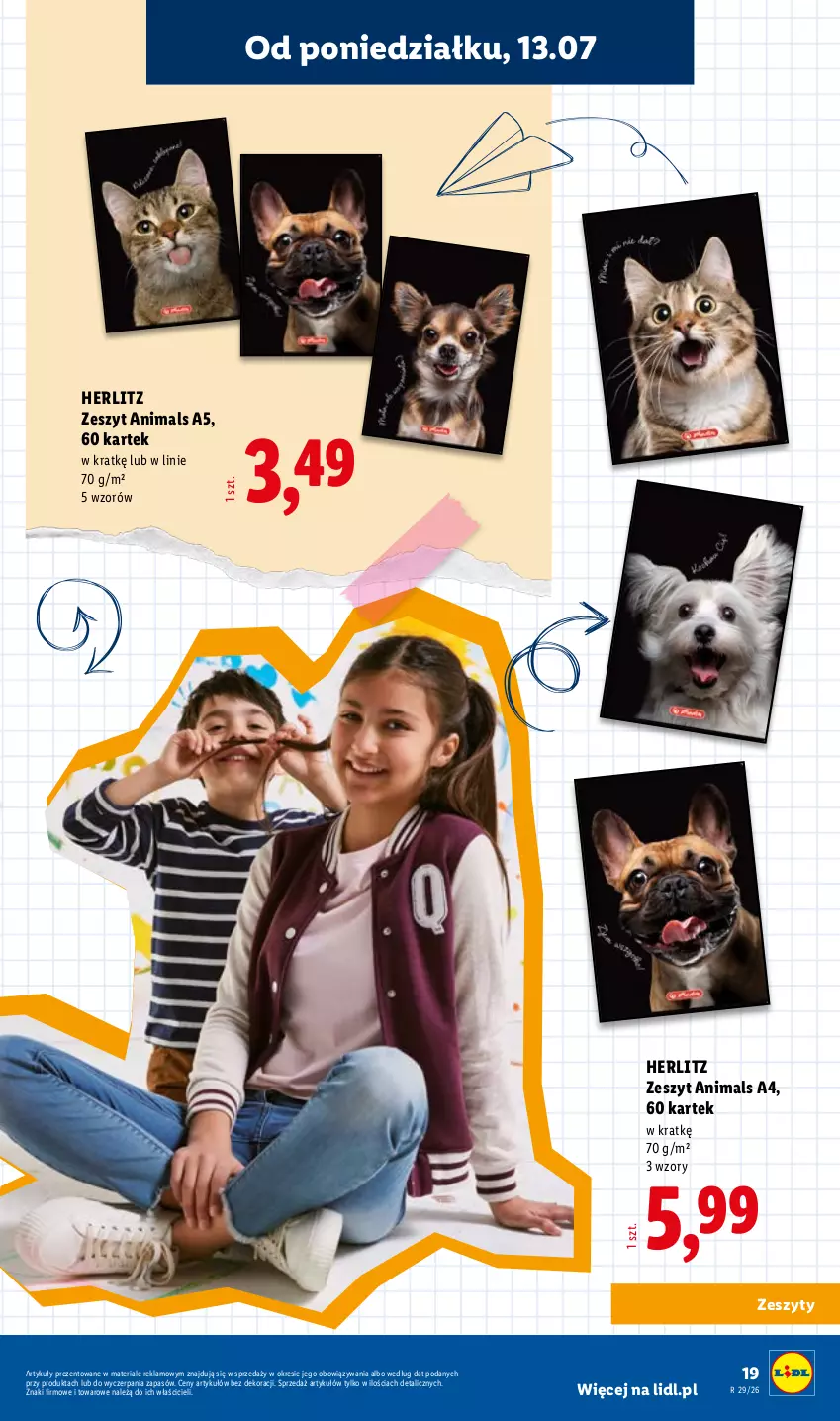 Gazetka promocyjna Lidl - Kompletna wyprawka w megacenach - ważna 11.07 do 31.07.2026 - strona 19
