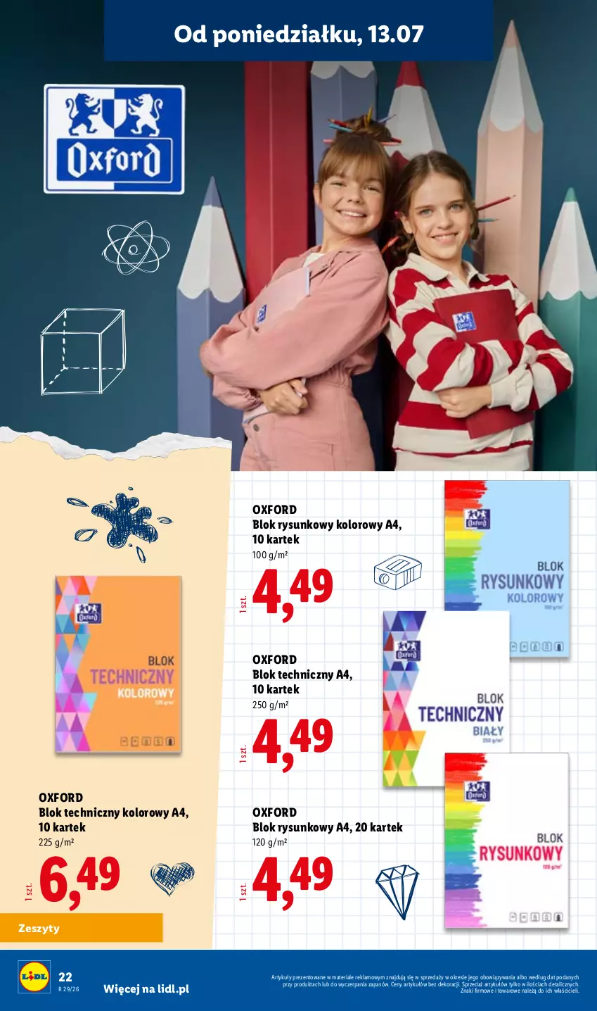 Gazetka promocyjna Lidl - Kompletna wyprawka w megacenach - ważna 11.07 do 31.07.2026 - strona 22