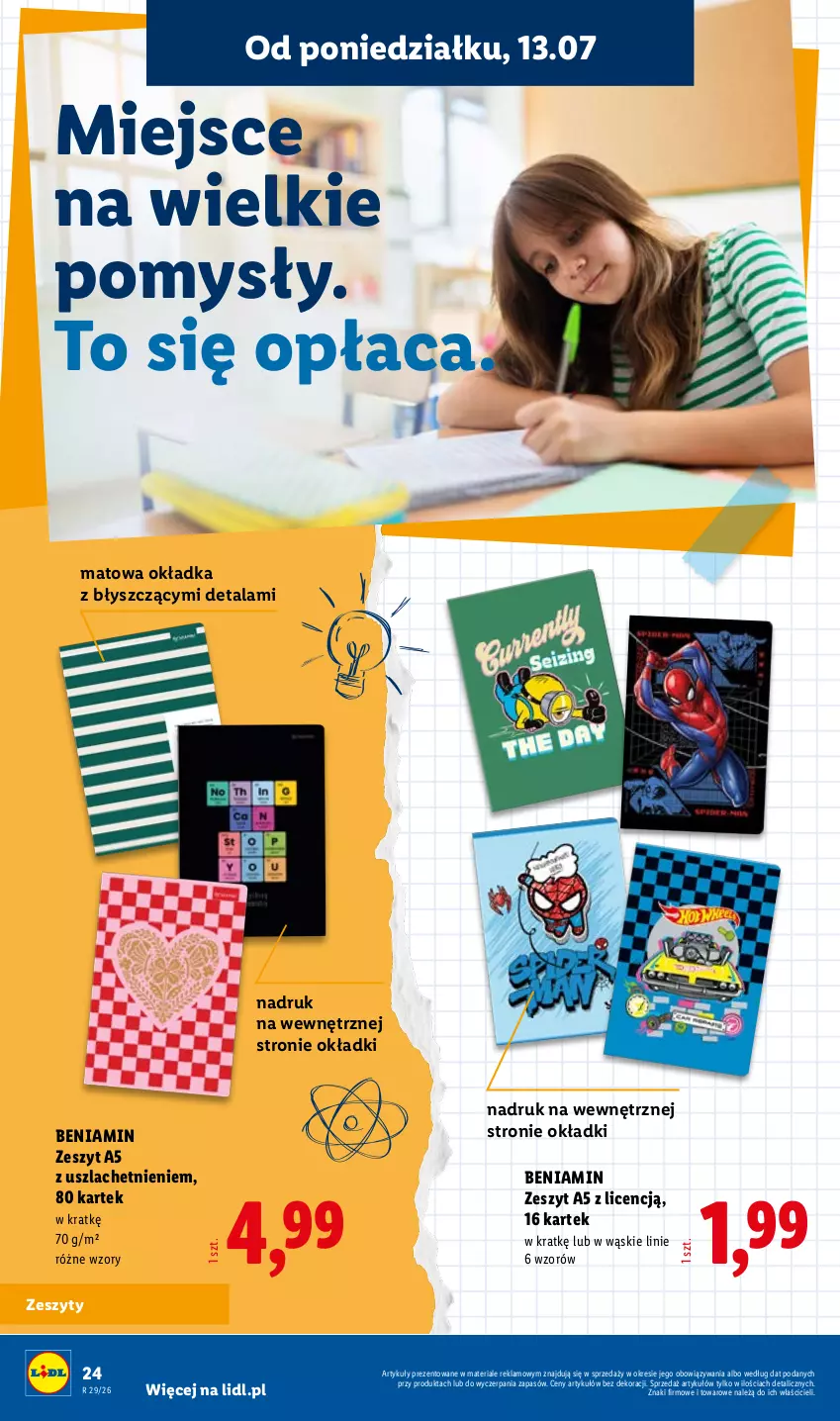 Gazetka promocyjna Lidl - Kompletna wyprawka w megacenach - ważna 11.07 do 31.07.2026 - strona 24