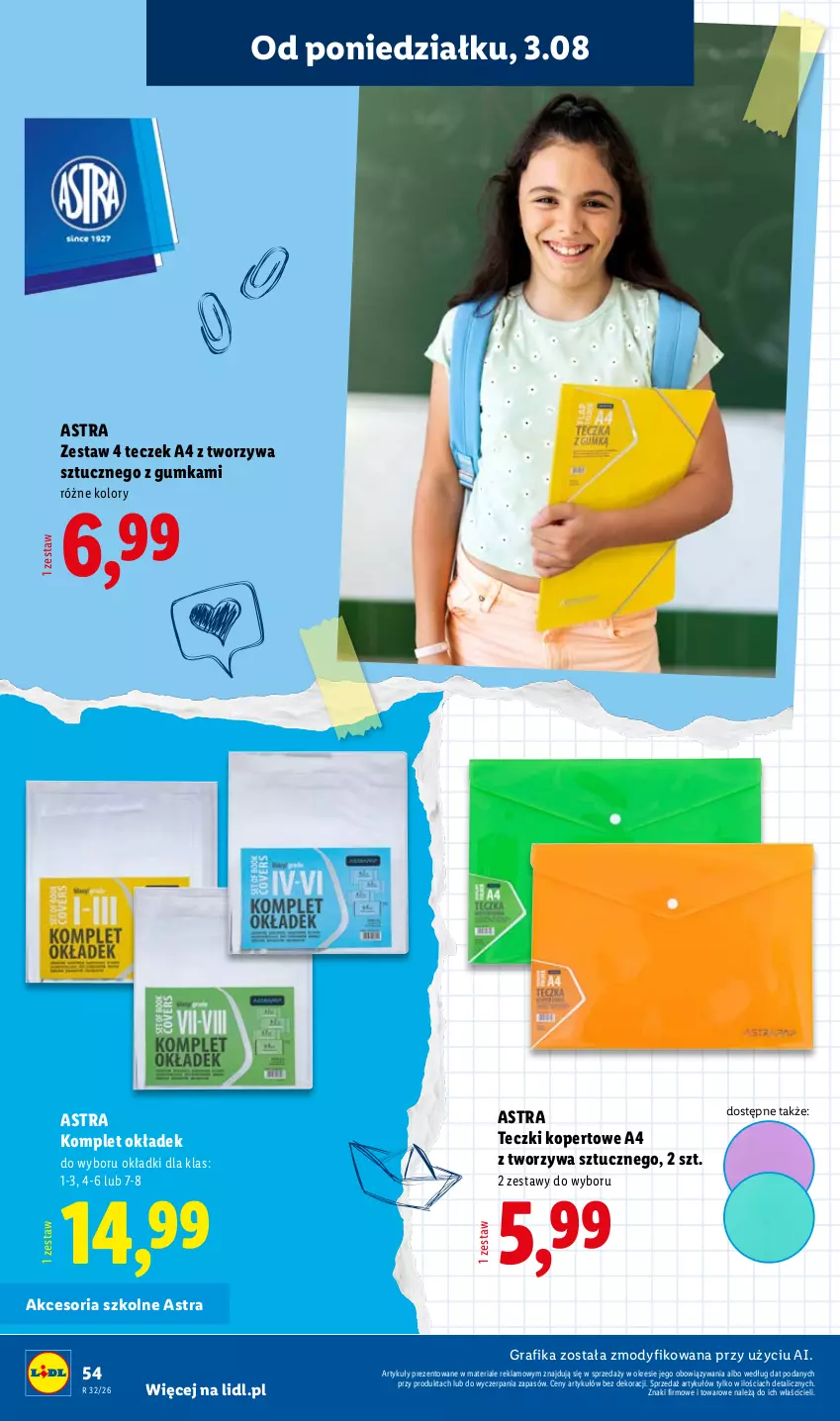 Gazetka promocyjna Lidl - Kompletna wyprawka w megacenach - ważna 11.07 do 31.07.2026 - strona 54 - produkty: Gra, Grafika