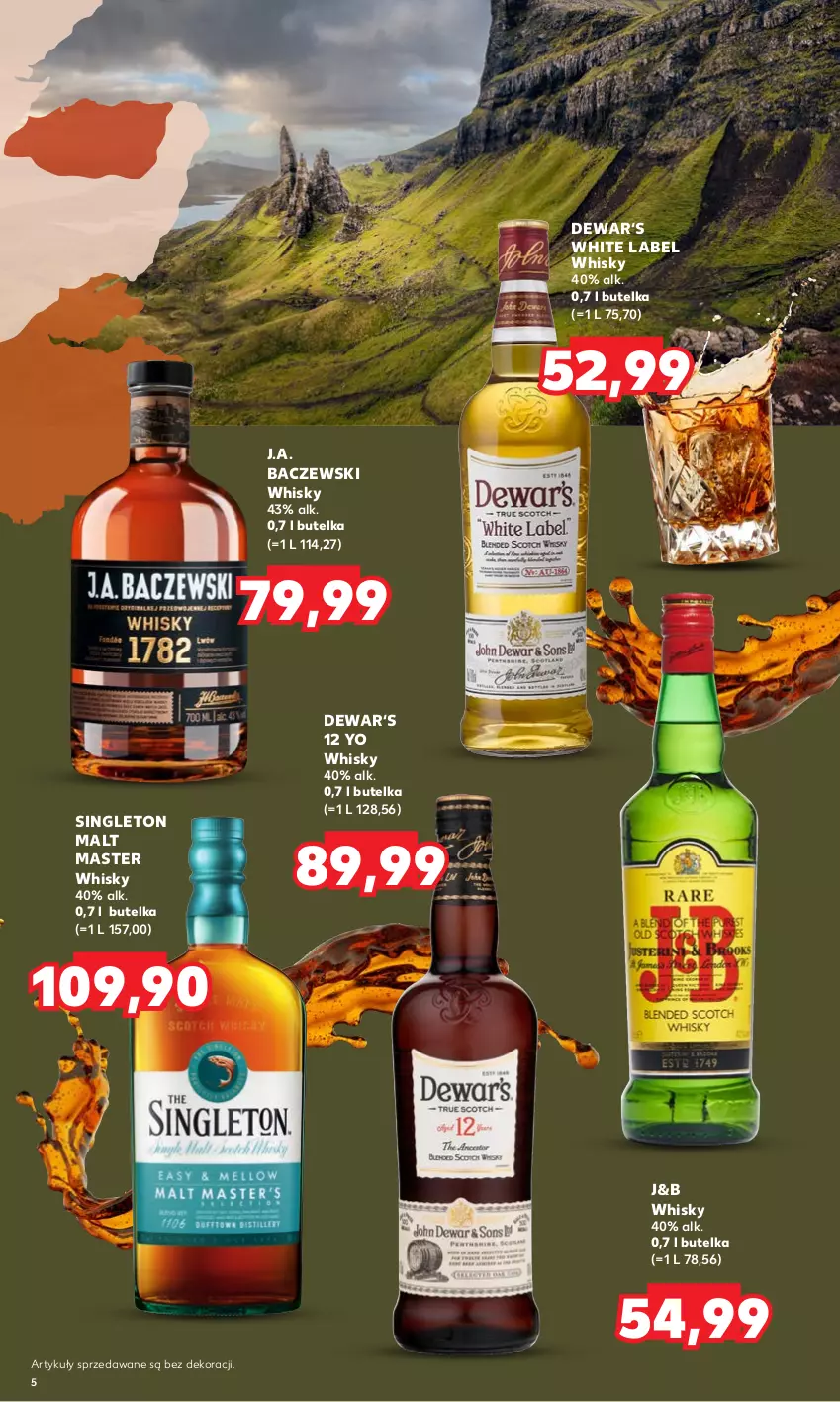 Gazetka promocyjna Kaufland - Barek Kauflandu - ważna 04.05 do 17.05.2023 - strona 5 - produkty: Whisky