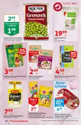 Gazetka promocyjna Auchan - 25 Urodziny #3 Supermarkety - Gazetka - ważna od 13.05 do 13.05.2021 - strona 12 - produkty: Piec, Majonez, Sos, Ser, Kupiec, Przekąski dla psa, Ksylitol, Winiary, Płatki owsiane, Mleczko, Rolnik, Przyprawa uniwersalna, Pedigree, Groszek, Kokos, Fa