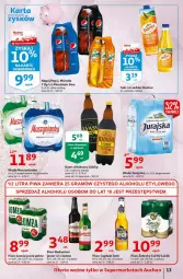 Gazetka promocyjna Auchan - 25 Urodziny #3 Supermarkety - Gazetka - ważna od 13.05 do 13.05.2021 - strona 13 - produkty: Piwa, Piwo, Sok, Ser, Mus, Gra, Mirinda, Pepsi, Muszynianka, Chleb, Woda, Napój, Captain Jack, Nektar, Hortex