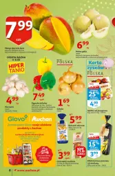 Gazetka promocyjna Auchan - 25 Urodziny #3 Supermarkety - Gazetka - ważna od 13.05 do 13.05.2021 - strona 8 - produkty: Piec, Cebula, Papryka, Bułeczki, Croissant, Chleb tostowy, Bułeczki mleczne, Chleb, Mango, Melon, Jabłka