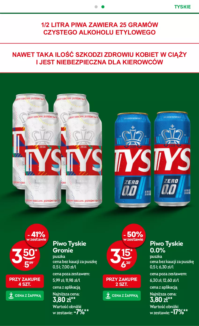 Gazetka promocyjna Żabka - gazetka-promocyjna-33-34-2026 - ważna 12.08 do 25.08.2026 - strona 17 - produkty: Gra, Piec, Piwa, Piwo, Tyskie