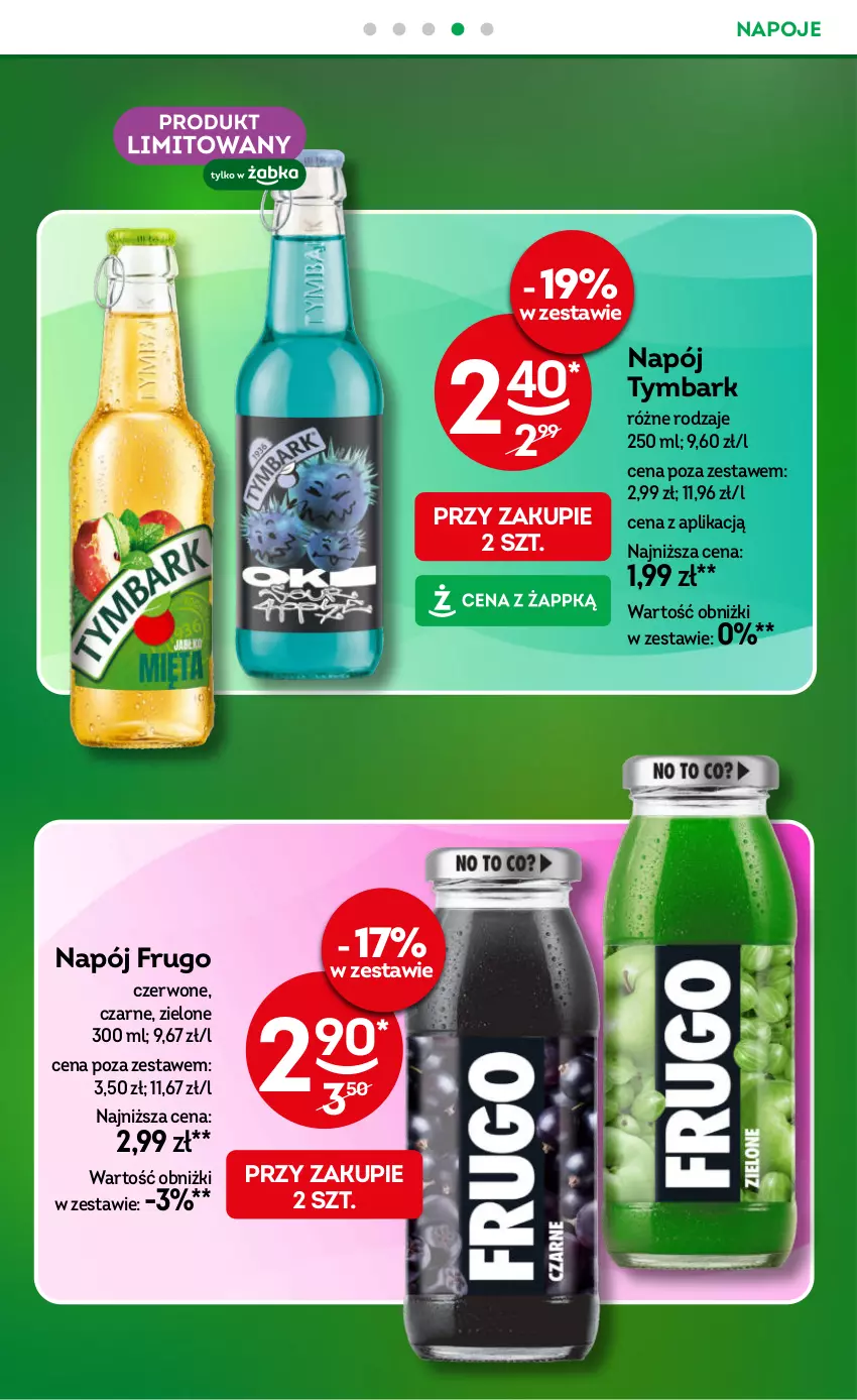 Gazetka promocyjna Żabka - gazetka-promocyjna-33-34-2026 - ważna 12.08 do 25.08.2026 - strona 26 - produkty: Napój, Napoje, Tymbark
