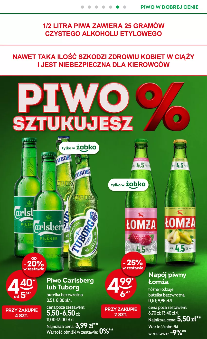 Gazetka promocyjna Żabka - gazetka-promocyjna-33-34-2026 - ważna 12.08 do 25.08.2026 - strona 49 - produkty: Carlsberg, Gra, Napój, Piec, Piwa, Piwo