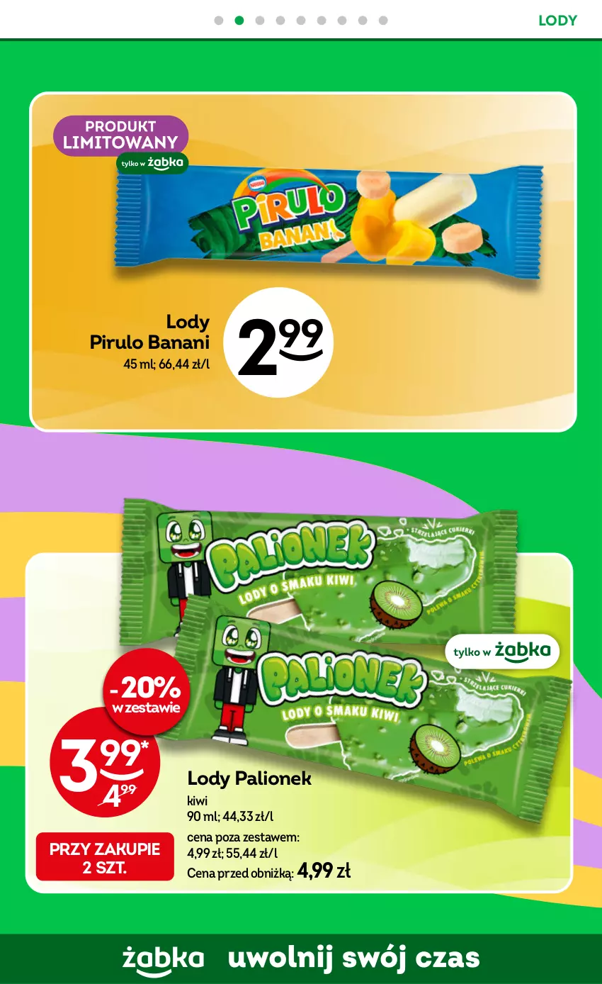 Gazetka promocyjna Żabka - gazetka-promocyjna-33-34-2026 - ważna 12.08 do 25.08.2026 - strona 53 - produkty: Kiwi, Lion, Lody