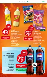 Gazetka promocyjna Żabka - gazetka-promocyjna-33-34-2026 - Gazetka - ważna od 25.08 do 25.08.2026 - strona 13 - produkty: Chipsy, Mirinda, Pepsi, Schweppes, Crunchips, Grill, Napój